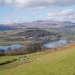 Arenig mountains over Bala Lake